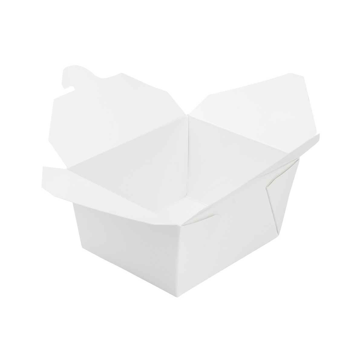 We have the best prices and Premium White Microwavable Folded Paper #1  Takeout Boxes - Karat Small Fold-To-Go Container - 30oz - 4.3 X 3.5 X  2.4 - 450 Count Karat on our website